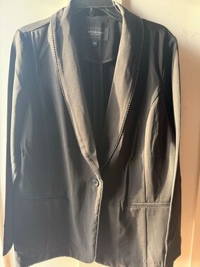 Liverpool Black Blazer with Beaded Edge